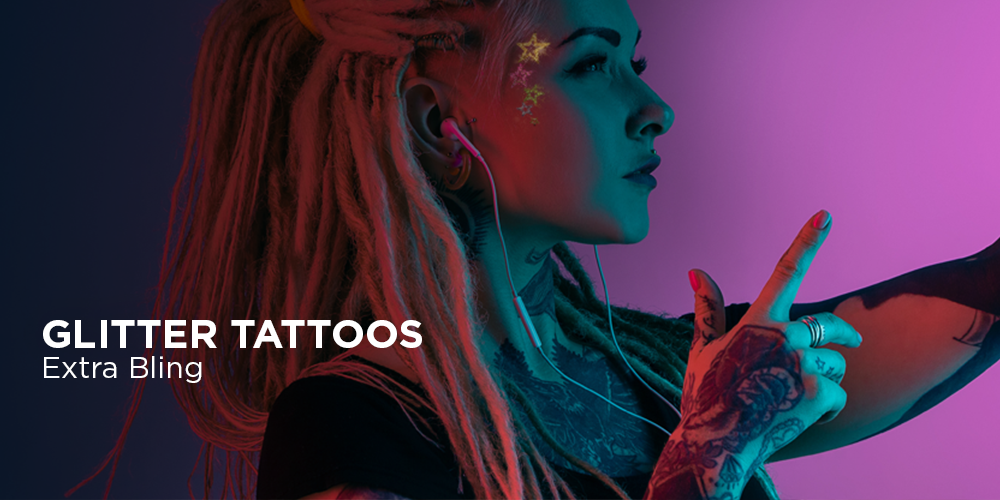 Custom Glitter Tattoos
